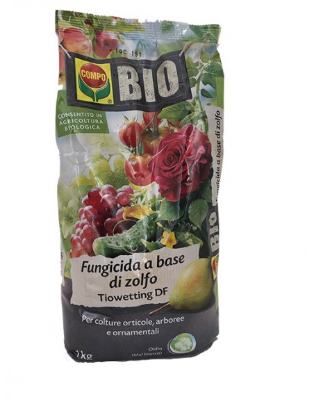 Fungicida  base di zolfo Tiowetting DF