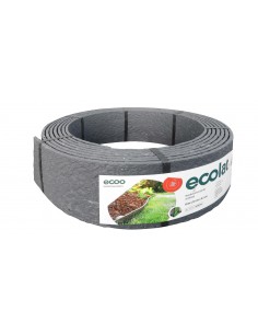 ECOLAT – Bordura ecologica flessibile grigia [ 10 m ]