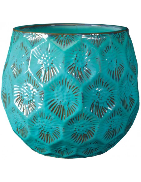 Vaso PATELLE cm 38 Terracotta Smaltata |DEROMA