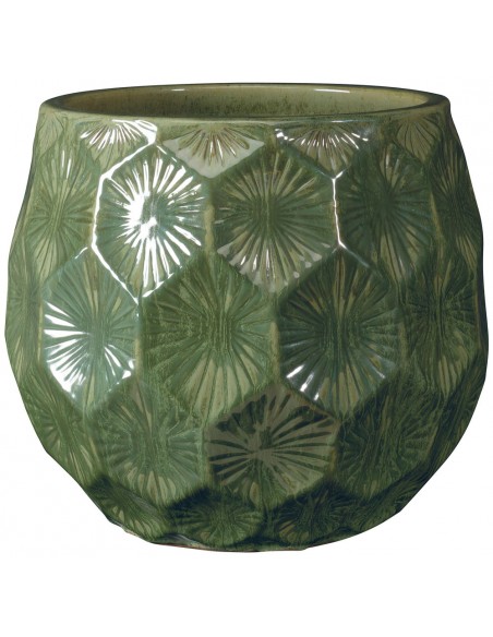 Vaso PATELLE cm 38 Terracotta Smaltata |DEROMA