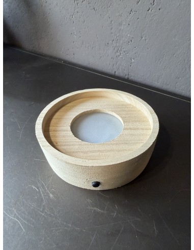 Base in legno LED
