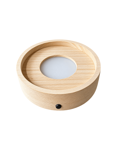 Base in legno LED