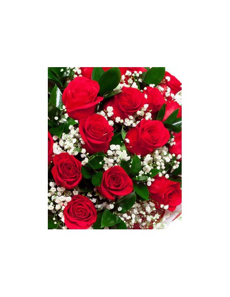 Armonia di Rose, Mazzo di 25 Rose Rosse