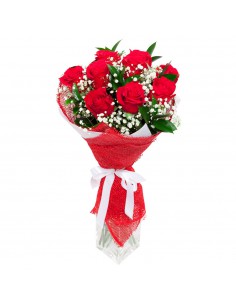 Aimee, Mazzo di 9 Rose Rosse