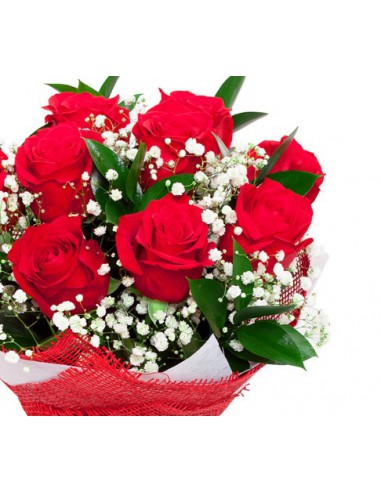 Aimee, Mazzo di 9 Rose Rosse