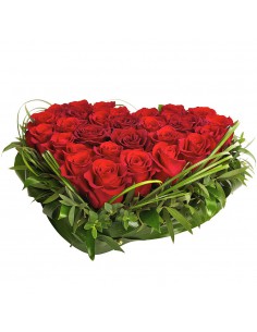 25 Rose Rosse Stabilizzate - Omaggio Floreale Online - Aluisi Fiori