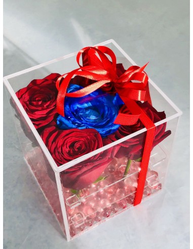 Box con rose nere olandesi - Da ordinare 3 giorni prima della consegna -  Gargiulo fioraio napoli